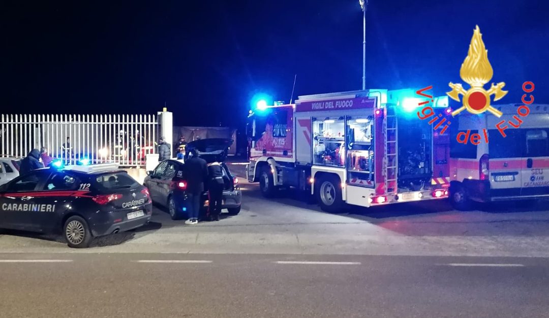 Il luogo della tragedia