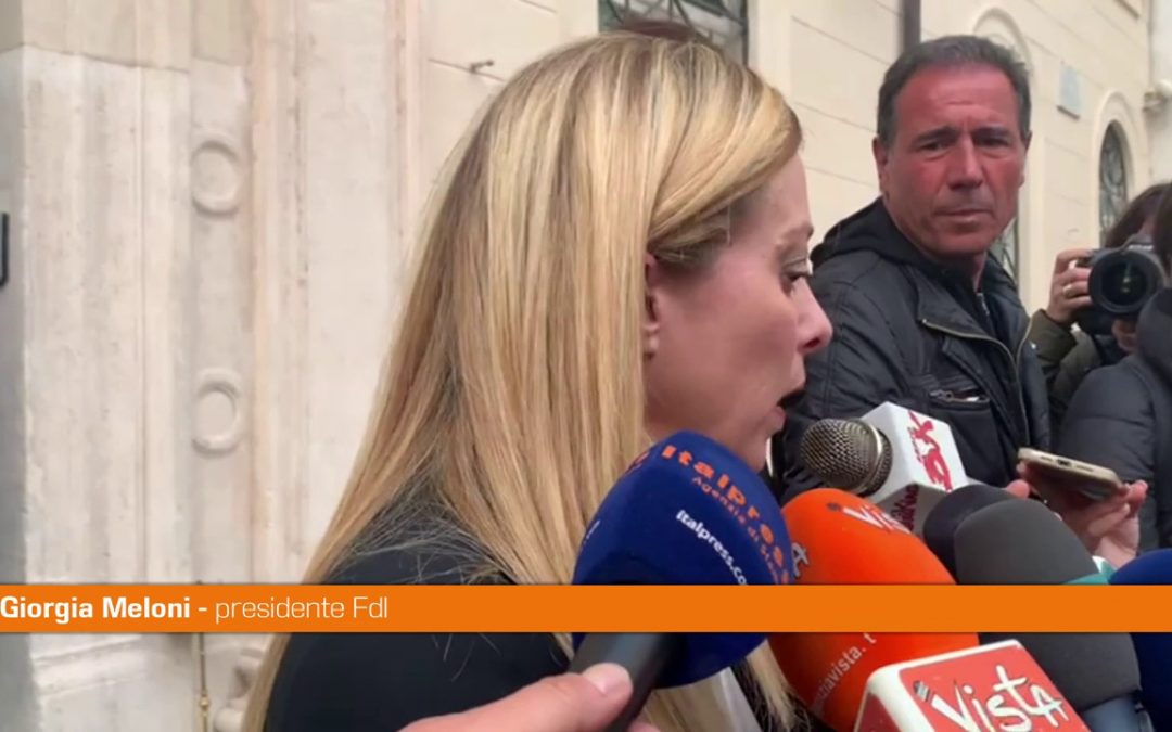 Ucraina, Meloni “La libertà ha un costo”