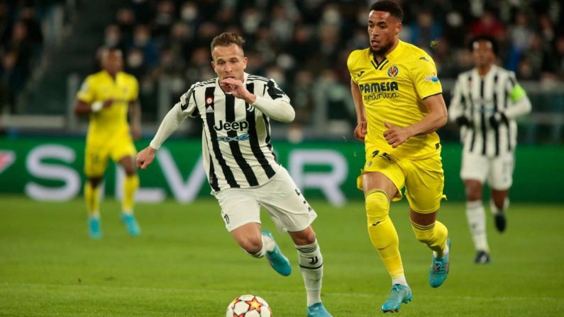 Juve fuori dalla Champions, tris Villarreal allo Stadium