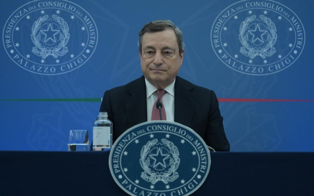 Draghi “Provvedimenti approvati eliminano quasi tutte restrizioni”