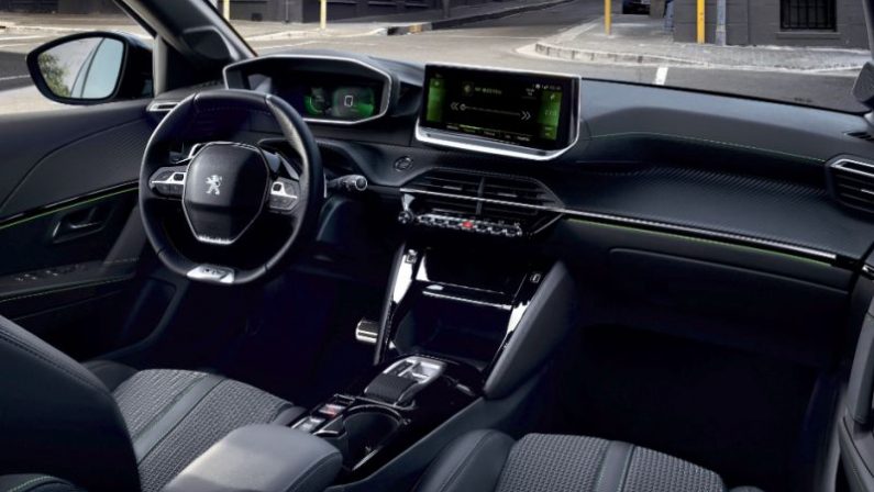 Peugeot 208 e 2008 con nuovo selettore del cambio automatico