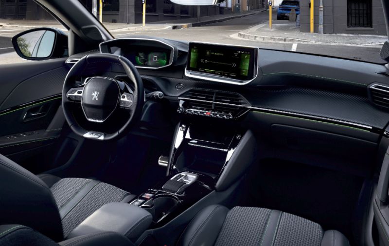 Peugeot 208 e 2008 con nuovo selettore del cambio automatico