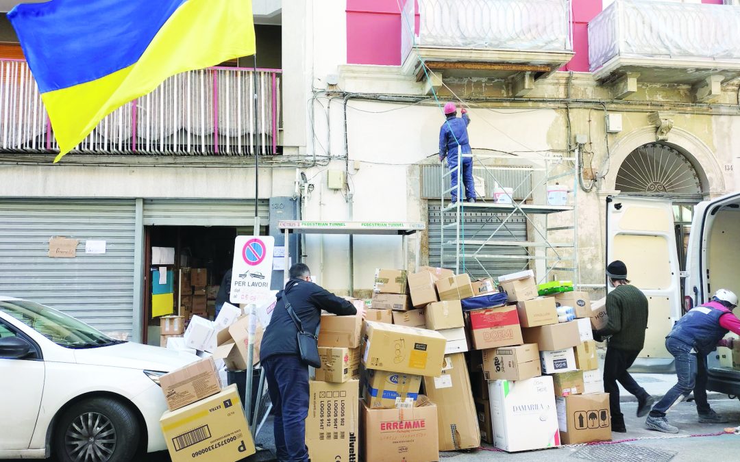 Le donazioni in partenza dalla Puglia