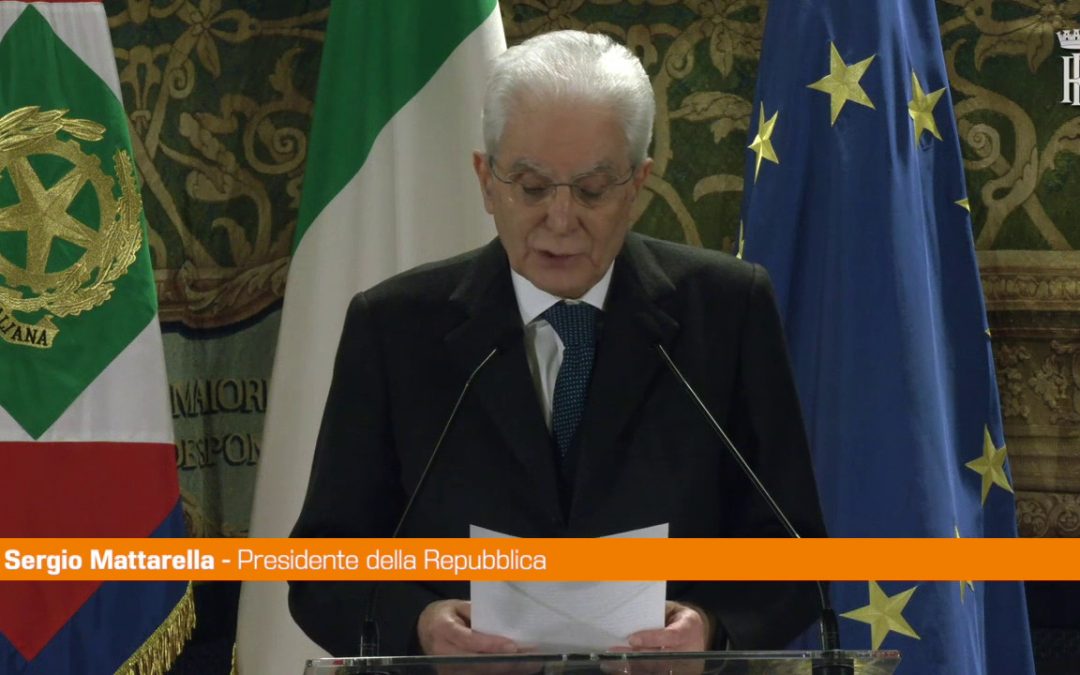 Giustizia, Mattarella: “Urgente la riforma del Csm”