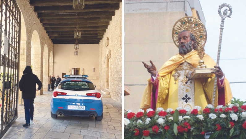 Furto nella Basilica a Bari, il sospettato: "Non ho rubato io i gioielli di San Nicola"