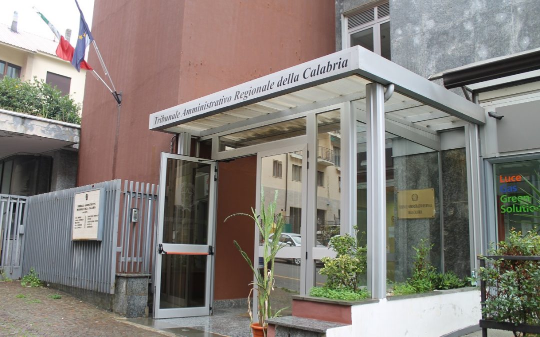 La sede del Tribunale amministrativo regionale di Catanzaro