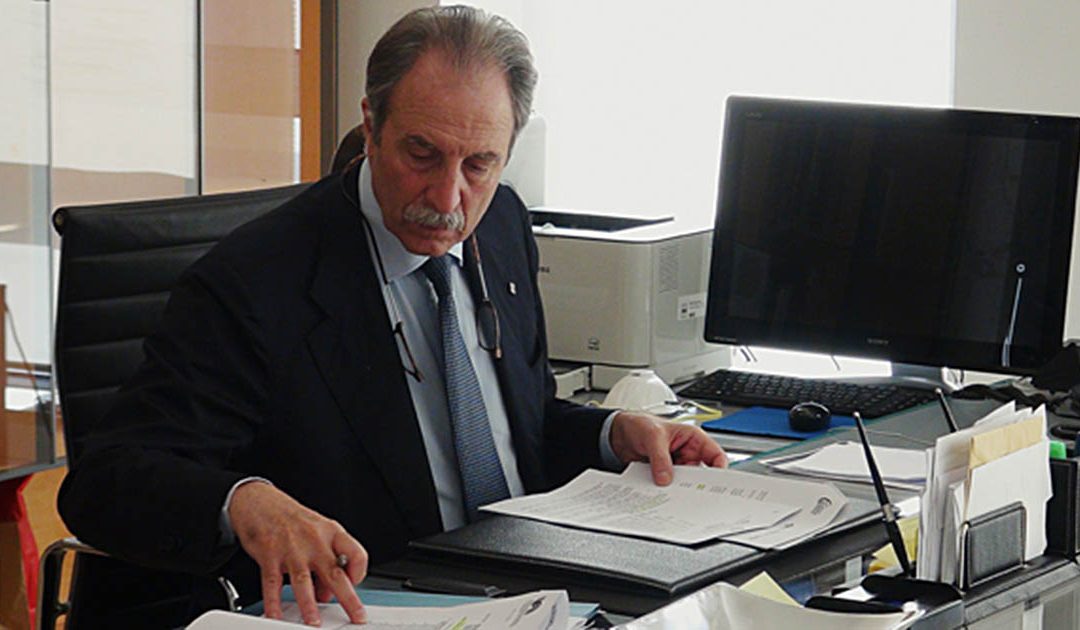 Il presidente Vito Bardi