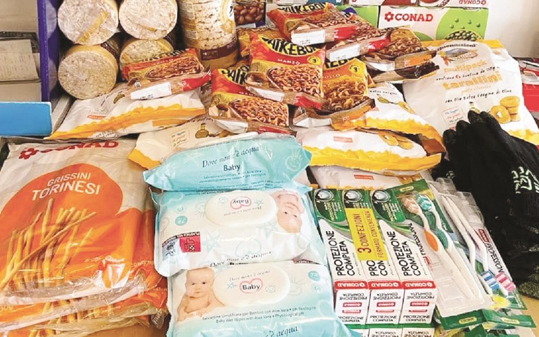 Derrate alimentari e altri beni di consumo destinati all'Ucraina