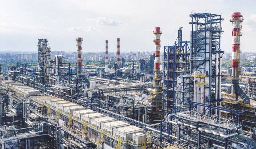 Una centrale del gas
