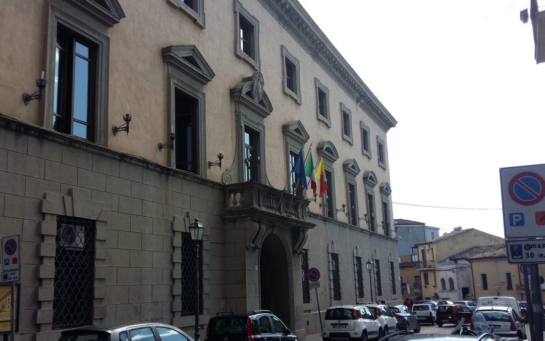 Palazzo De Nobili sede dell'amministrazione comunale di Catanzaro al centro di una intensa battaglia elettorale