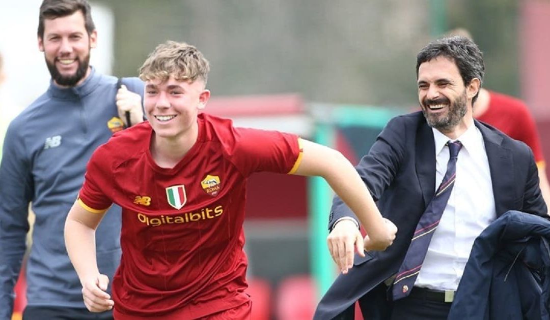 L'esultanza di Cristian Totti