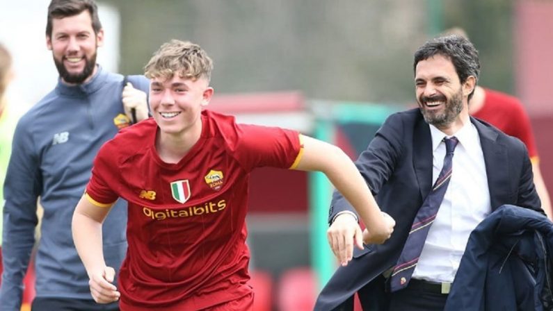 Gol della Roma, ha segnato Totti: la prima rete di Cristian con l'under 17