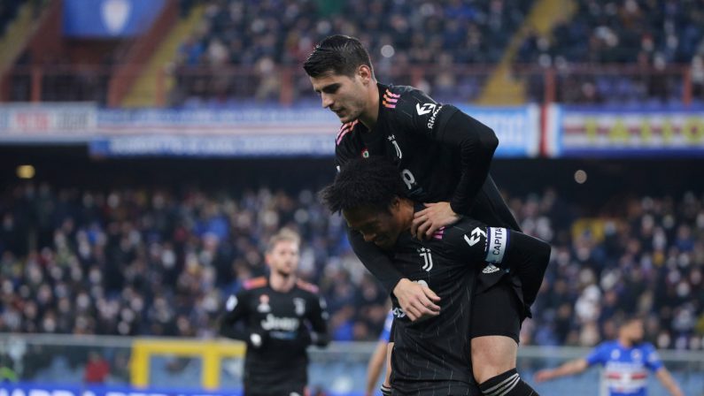 La Juventus passa al Ferraris, 3-1 alla Sampdoria