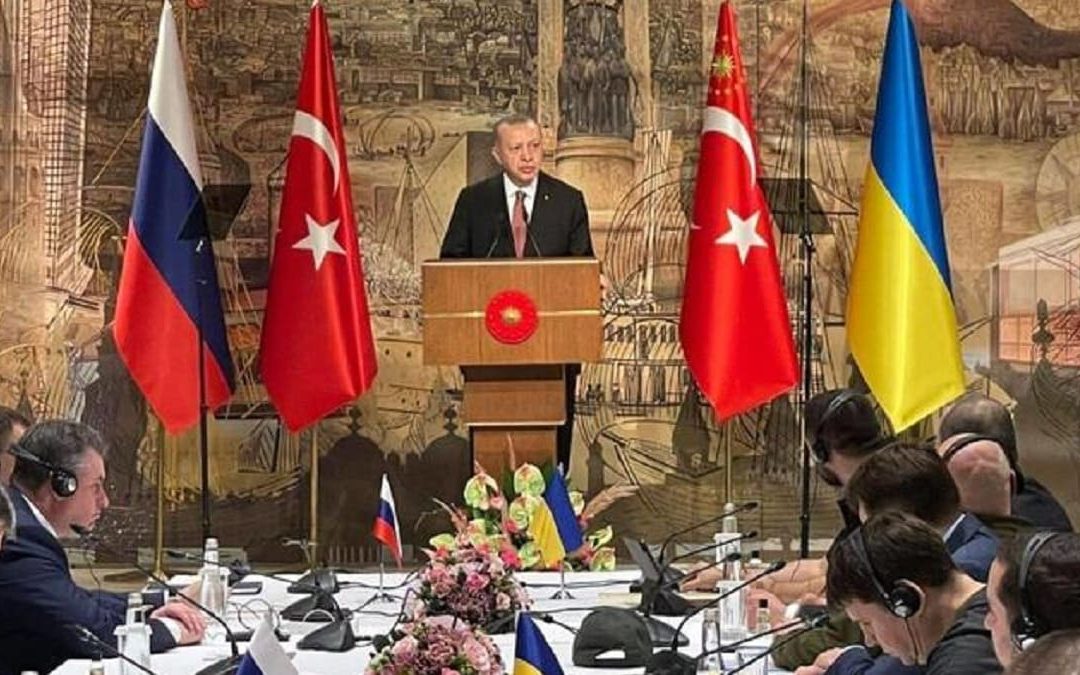 L'intervento del presidente turco Erdogan
