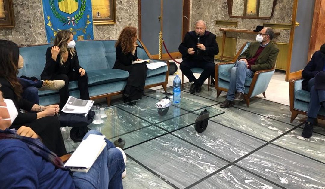 La presentazione del libro al Comune di Cosenza