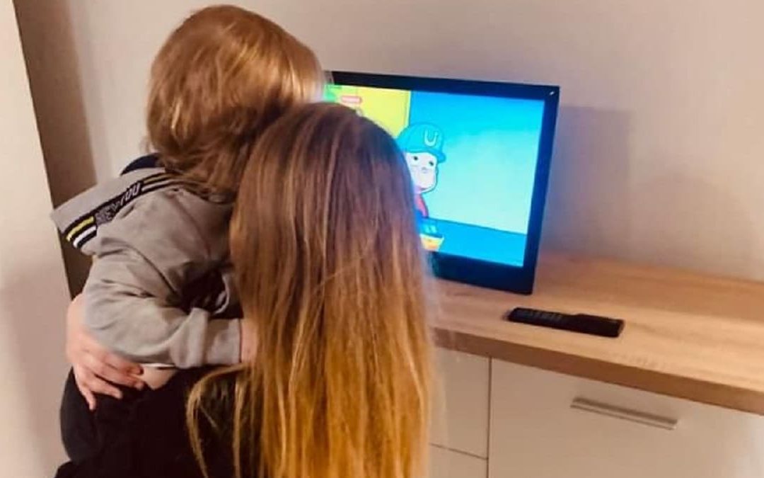 Due dei tre figli di Natalia a Crotone