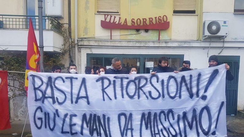 Esuberi nella casa di cura Villa Sorriso, Usb Cosenza: «No licenziamenti»