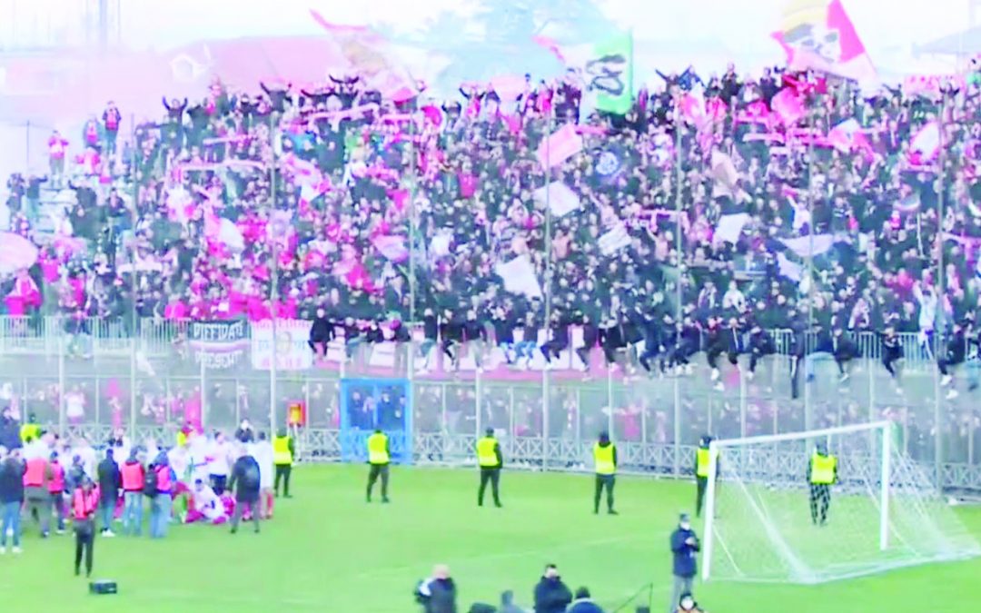 Tifosi in festa al San Nicola