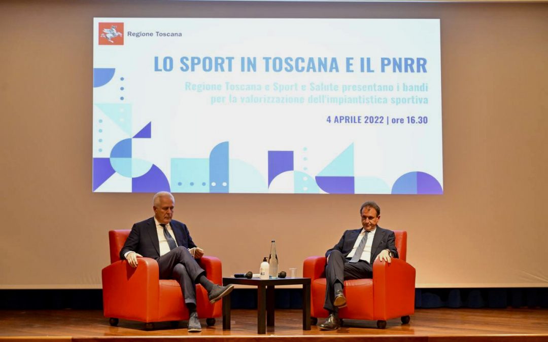Sport e Salute a Firenze incontra Regione Toscana e Sindaci