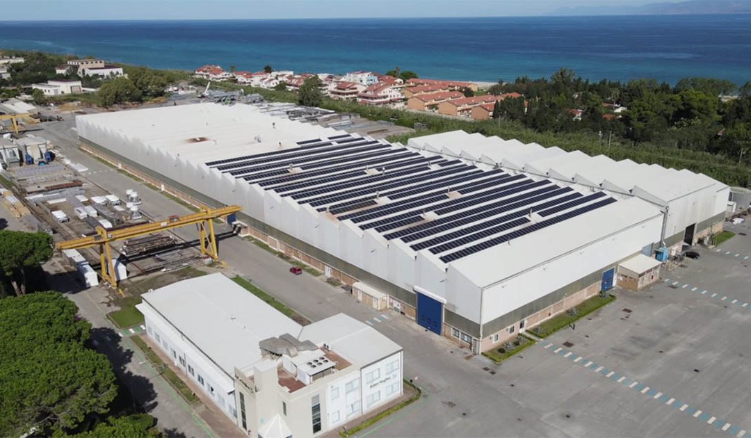 Lo stabilimento Baker Hughes - Nuovo Pignone di Vibo Marina