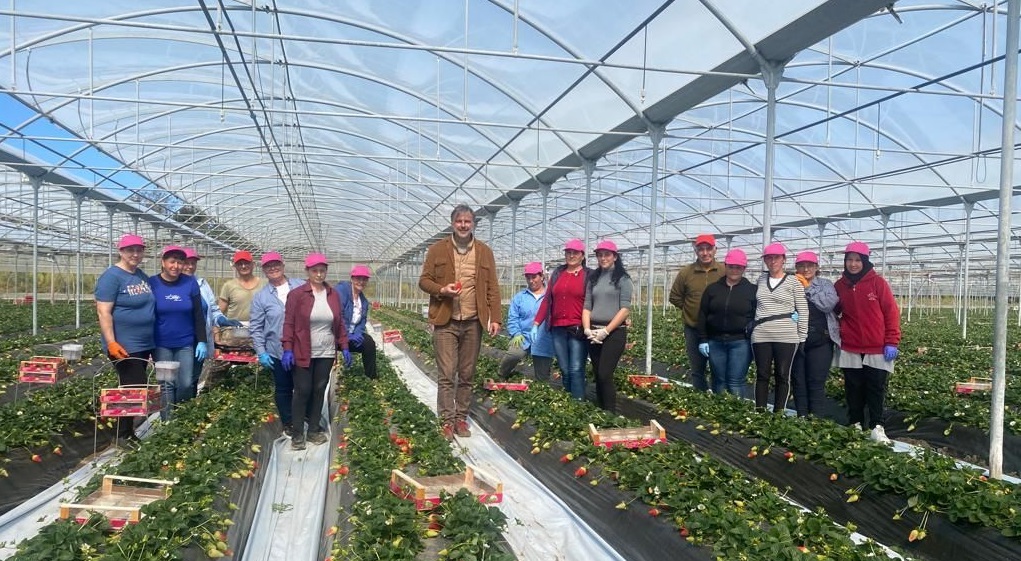 Beppe Convertini nella puntata di Linea Verde in Calabria
