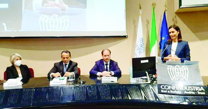 L’incontro promosso da Confindustria con la ministra per il Sud, Carfagna