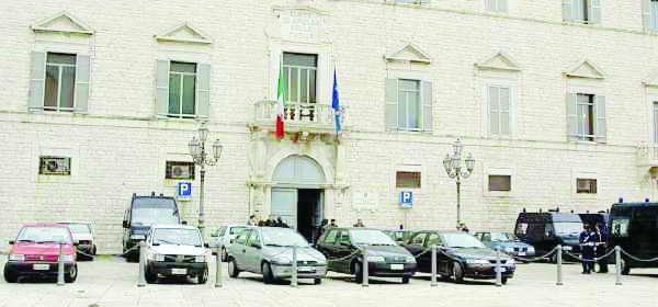 Il Palazzo di giustizia di Trani