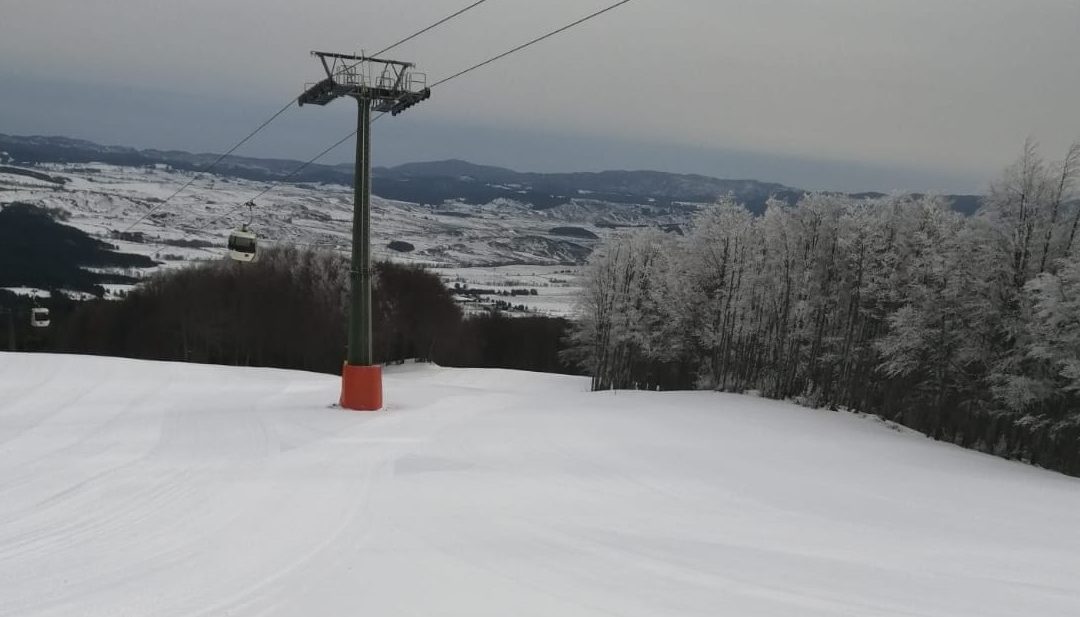 L'area della cabinovia di Camigliatello Silano
