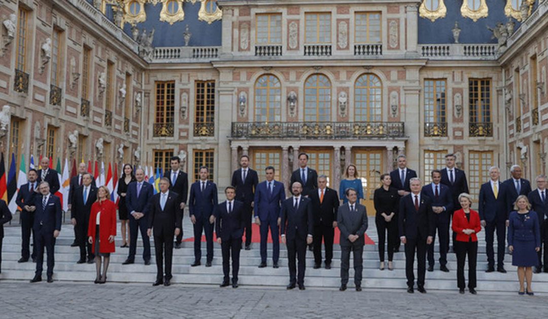 I leader occidentali a Versailles