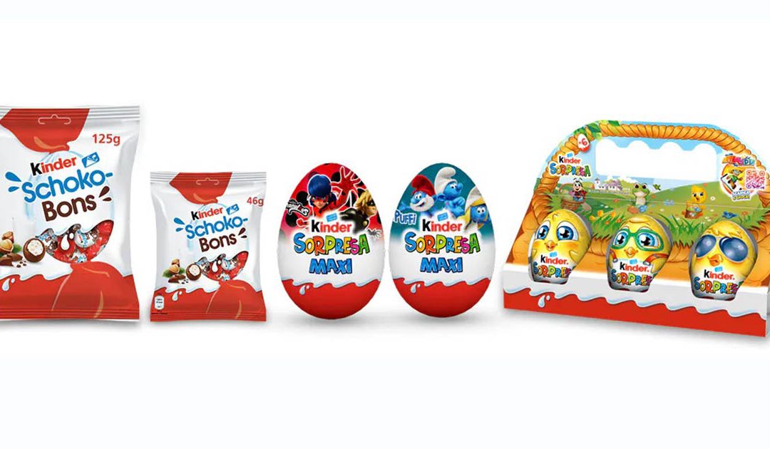 I prodotti ritirati da Ferrero anche in Italia