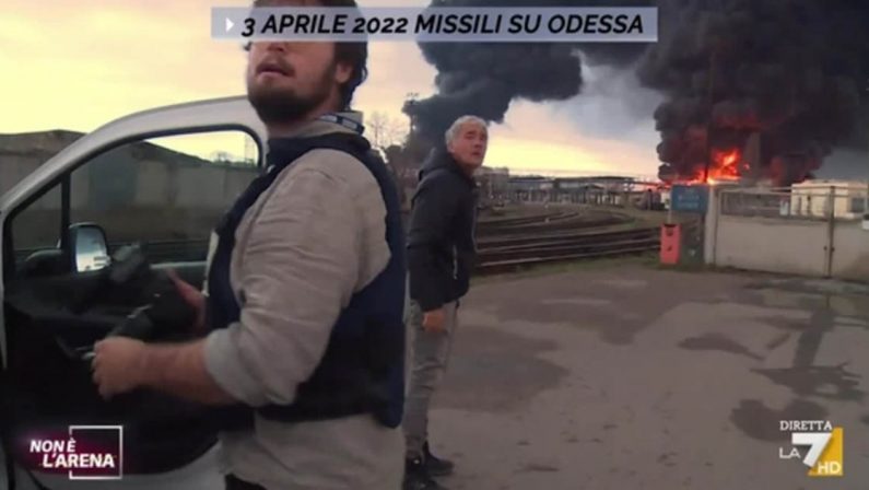 Giletti ad Odessa ha fatto giornalismo, chi lo critica vuol solo stare nell'arena