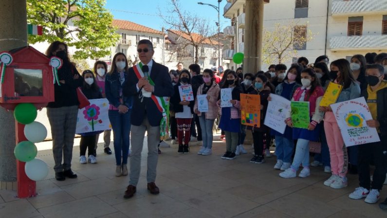 Torano (Cosenza), inaugurata la Little Free Library