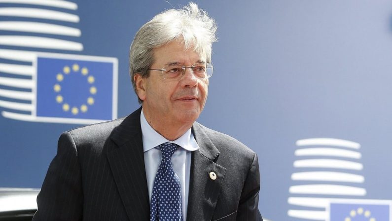 Gentiloni: Europa ad alto rischio stagnazione