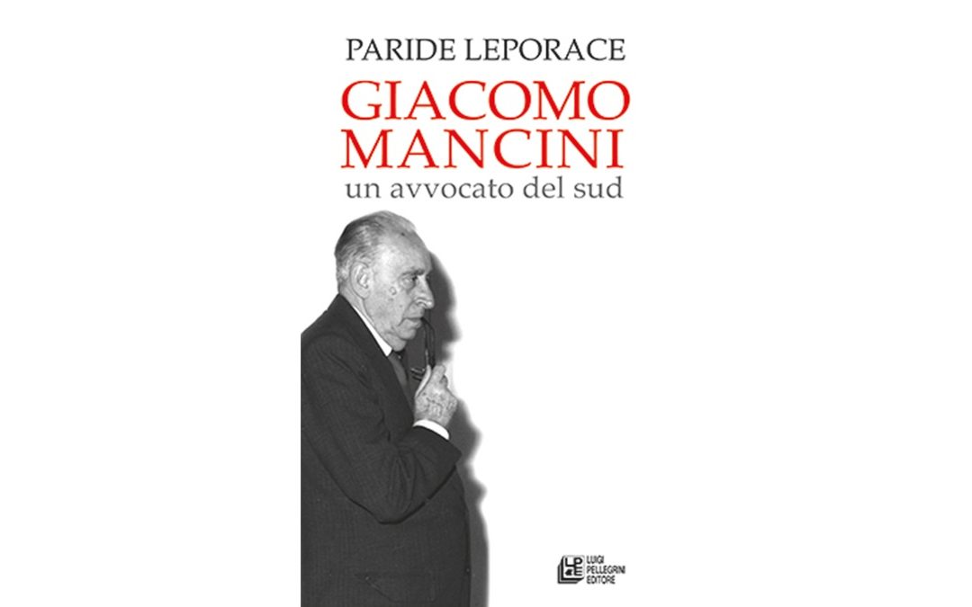 La copertina del volume pubblicato da Luigi Pellegrini Editore