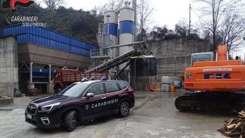 Ambiente: sequestrato impianto di calcestruzzo nel Cosentino