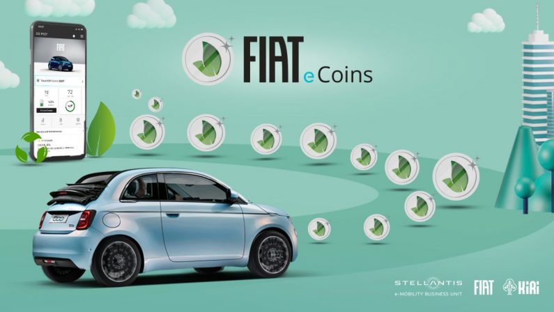 Fiat celebra il successo del progetto “Kiri” lanciando gli e.Coins