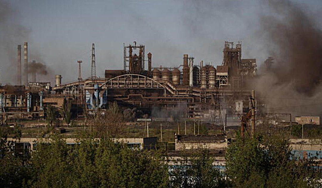 L'acciaieria Azovstal in Ucraina