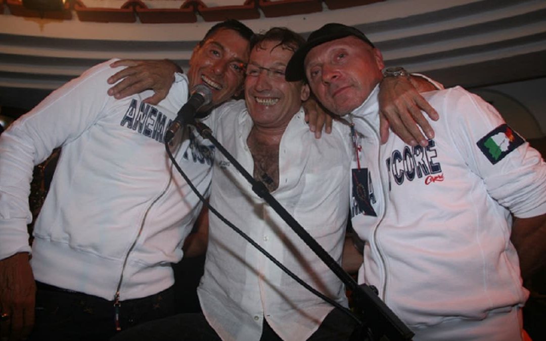 Guido Lembo con Domenico Gabbana e Stefano Dolce