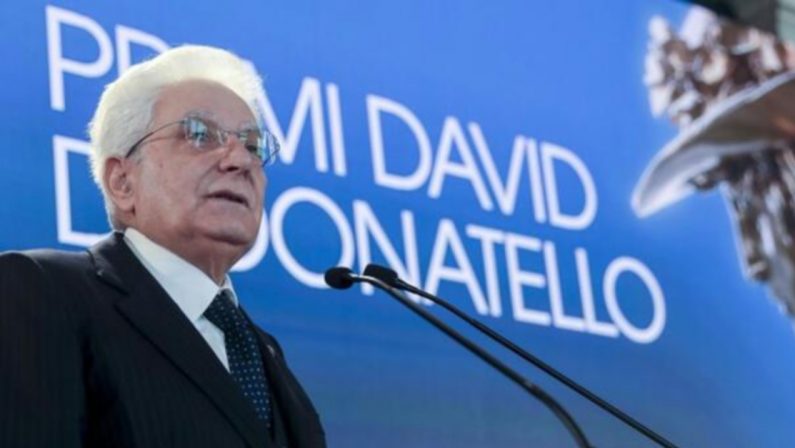 Mattarella ai David: «La guerra non laceri i legami culturali europei»