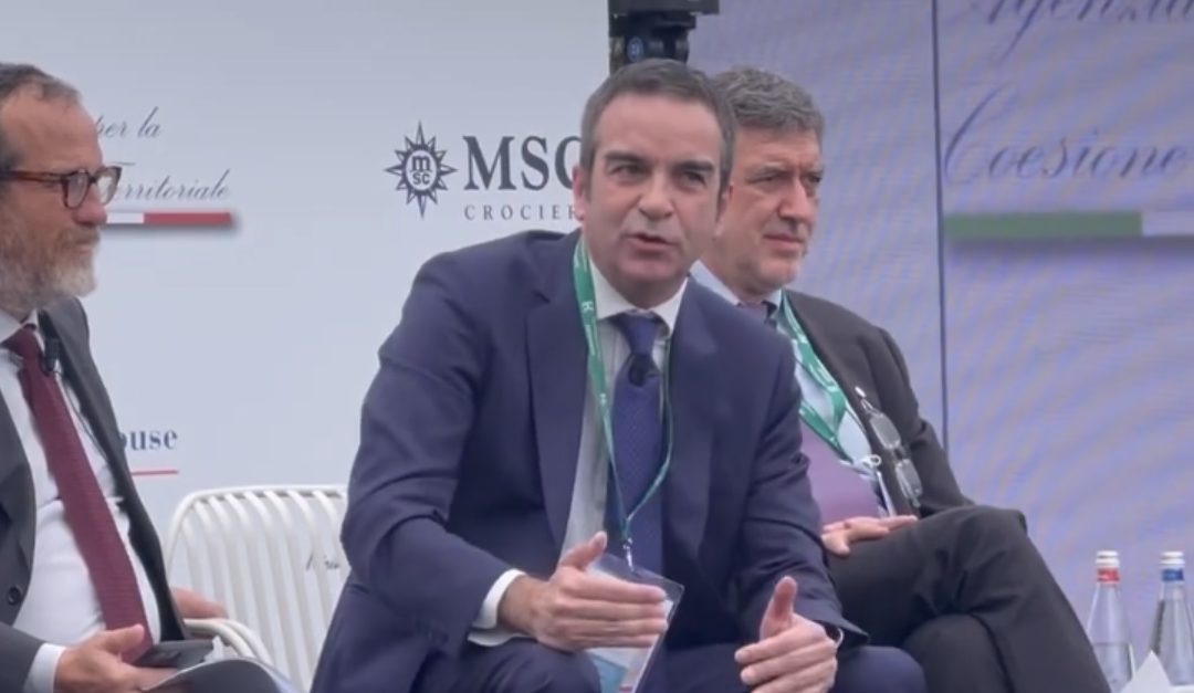 L'intervento di Roberto Occhiuto al forum “Verso Sud” a Sorrento