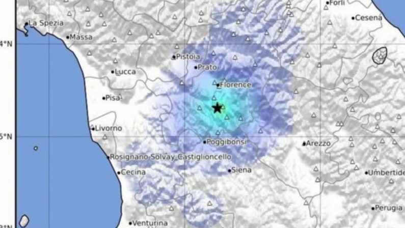 Nuova scossa di terremoto in provincia di Firenze