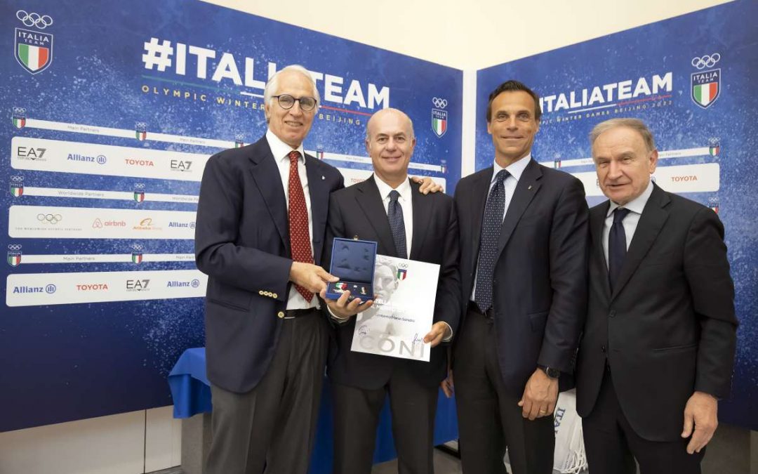 Gandini insignito della Stella d’Argento Coni