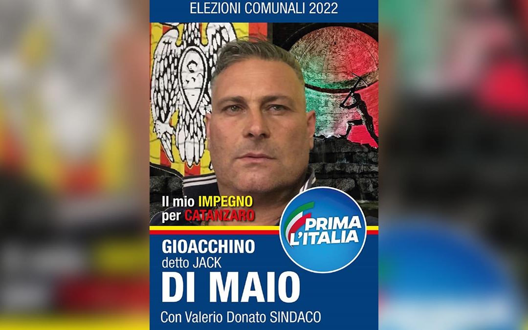 Catanzaro, Donato chiede un passo indietro al candidato ex Forza Nuova