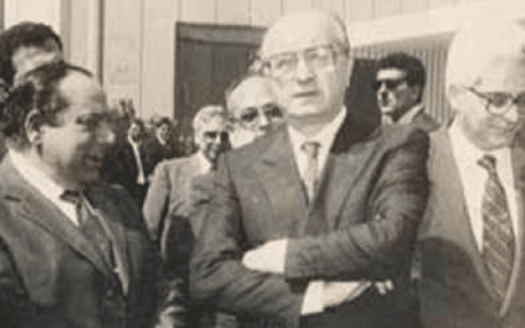Misasi, De Mita e Mattarella a Reggio negli anni '80