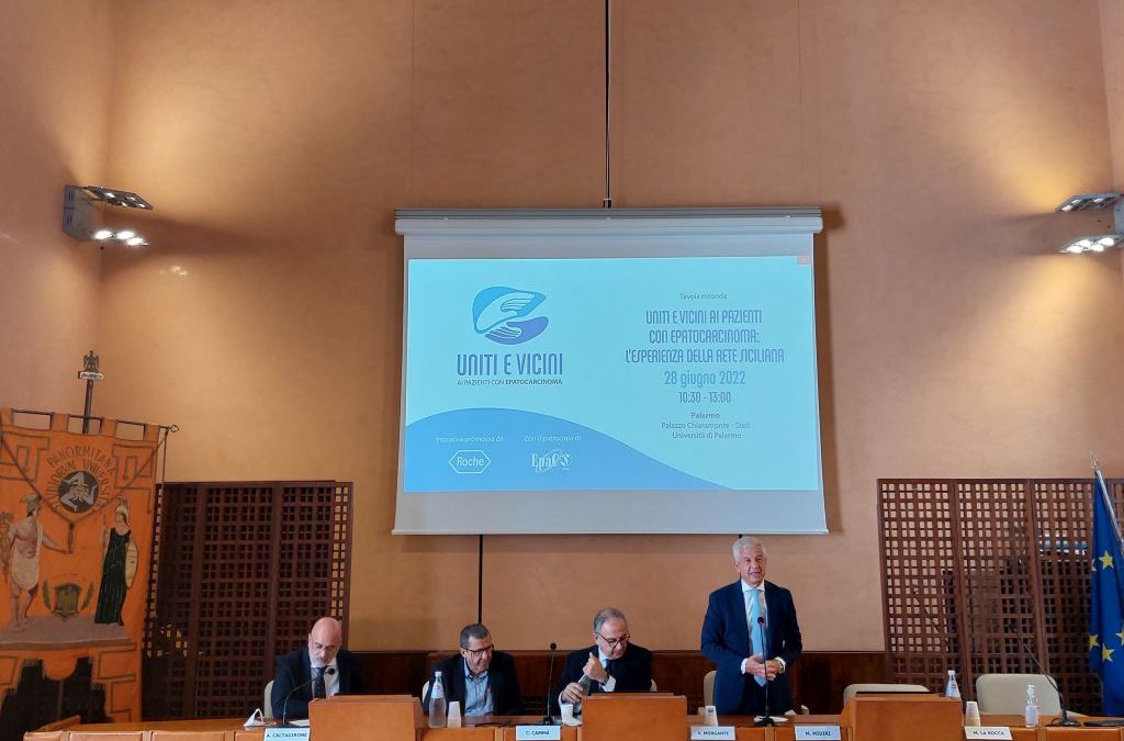 A Palermo la 2^ tappa di “Uniti e vicini ai pazienti con epatocarcinoma”
