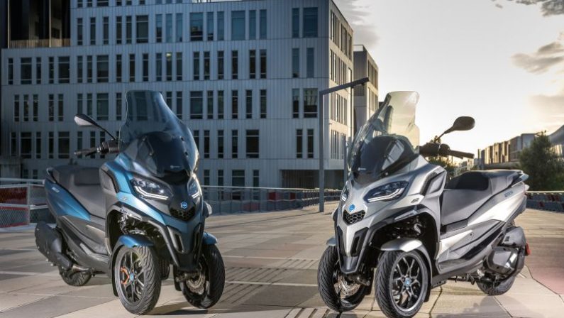 Piaggio presenta i nuovi modelli Mp3
