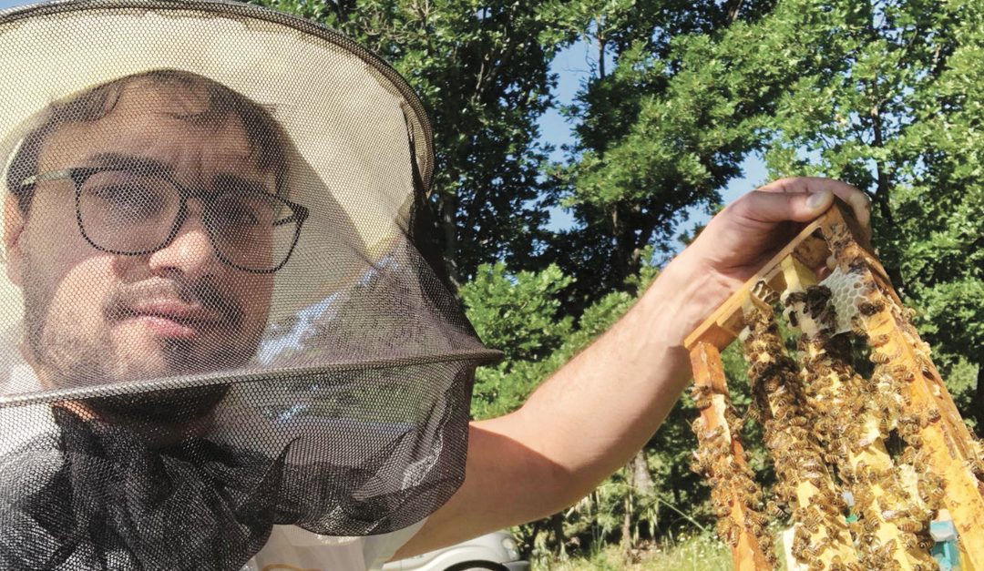 Andrea Sposato, 29 anni, apicultore di Acri