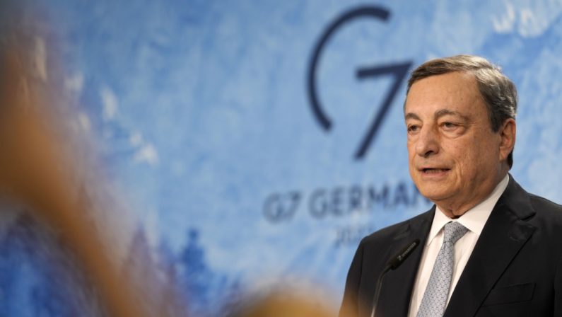 Draghi: «Sosterremo l'Ucraina per tutto il tempo necessario»