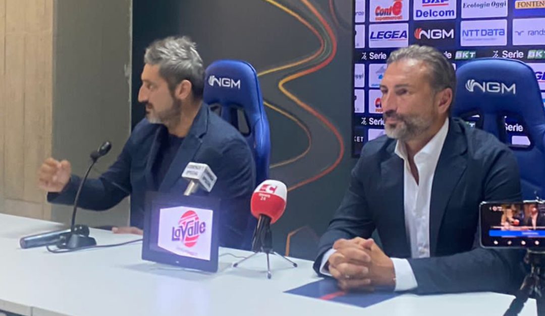 Volti nuovi in casa Cosenza: il direttore sportivo Roberto Gemmi e l'allenatore Davide Dionigi