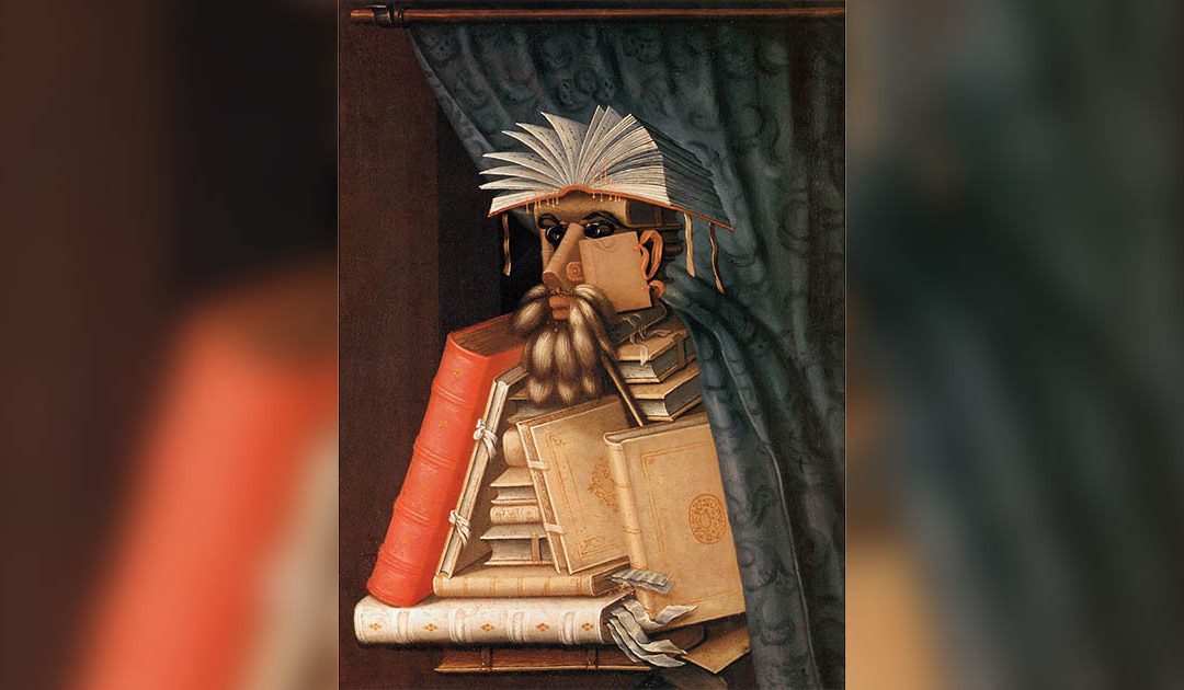 Giuseppe Arcimboldo, “Il bibliotecario” (1562)